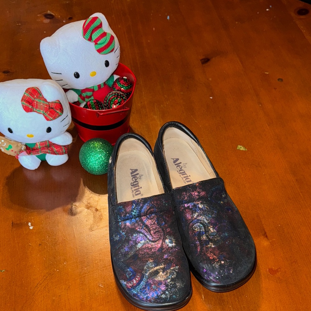 Alegria Kids Galaxy Black Dress Shoes